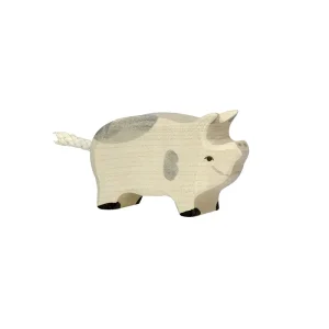 Dappled Piglet by Holztiger