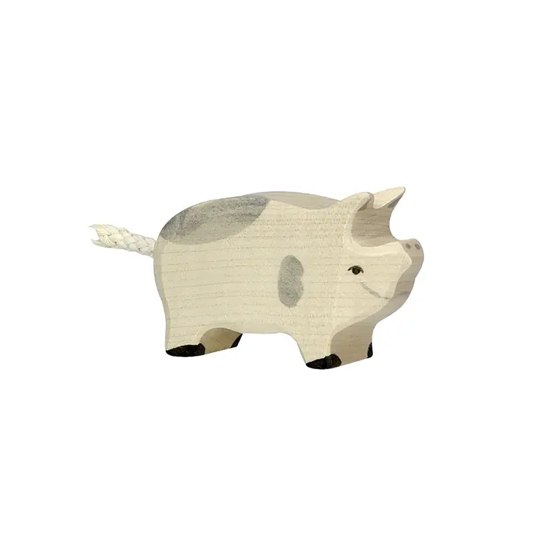 Dappled Piglet by Holztiger