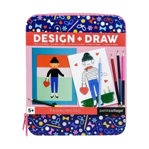 Design + Draw: Fashionistas by Petit Collage
