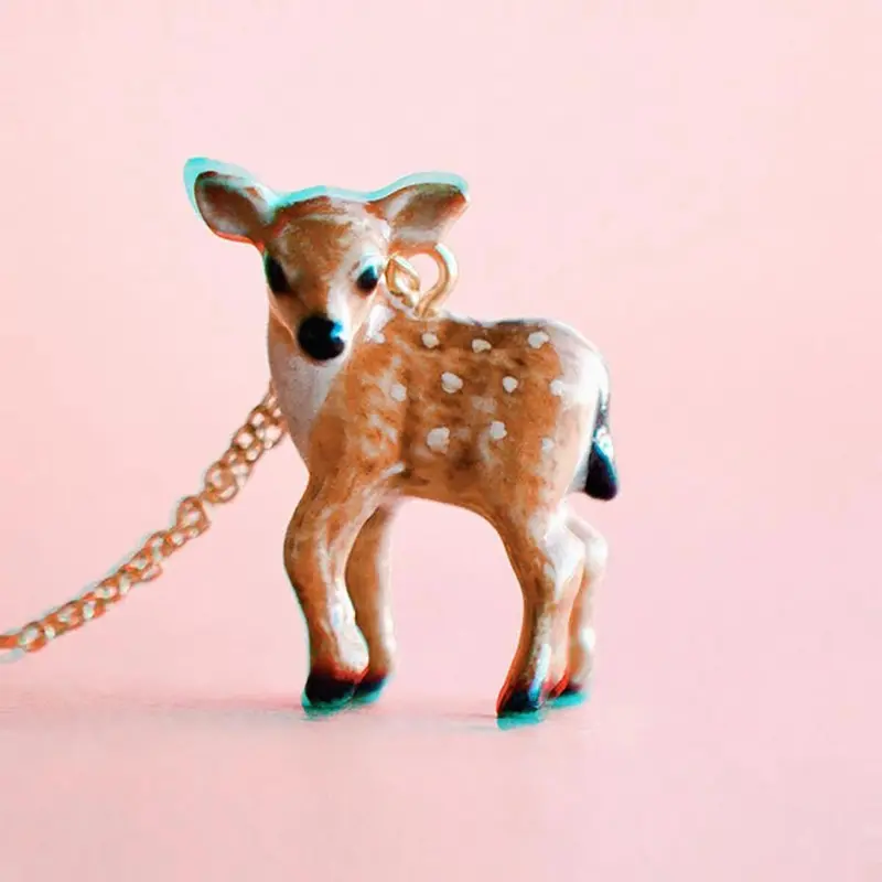 Fawn Ceramic Pendant by Camp Hollow