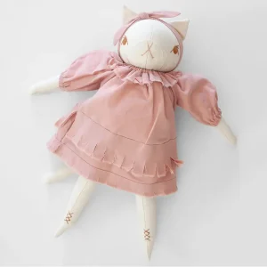 Lottie Large Cat in Cream by Polka Dot Club