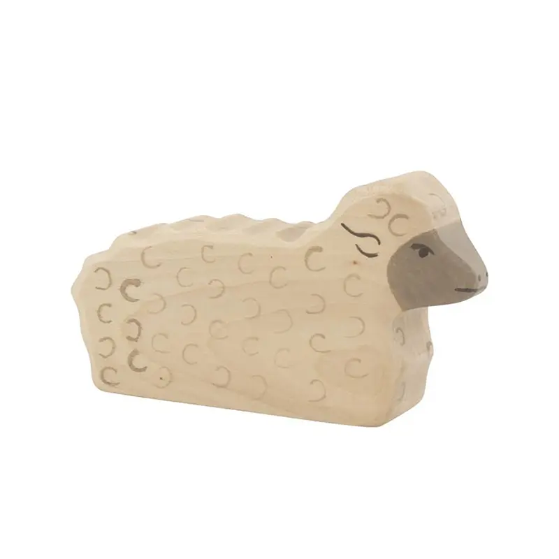 Lying Sheep by Holztiger