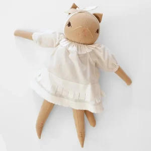 Mae Large Cat in Straw by Polka Dot Club