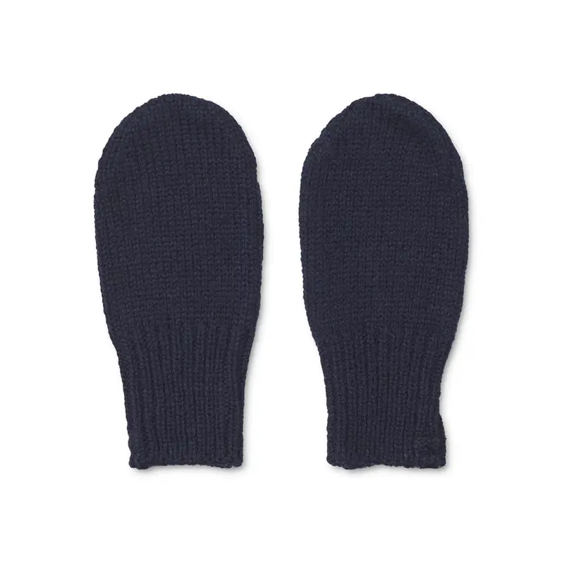 Pipi Baby Mittens in Midnight Navy by Liewood - Last One In Stock - 0-6 Months
