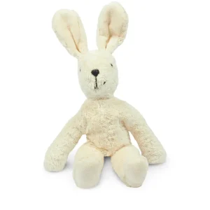 Small White Rabbit Floppy Animal Soft Toy by Senger Naturwelt