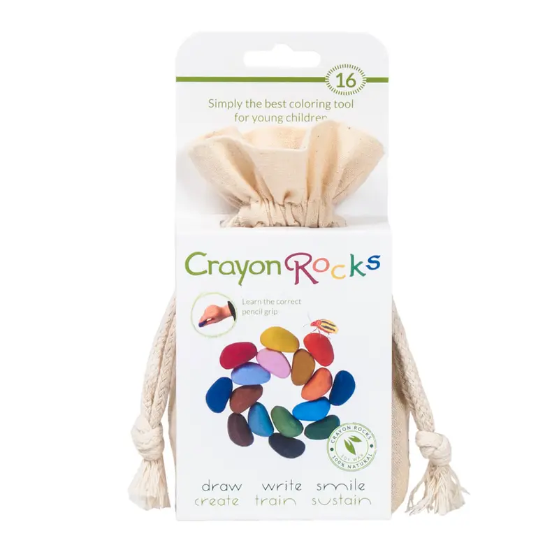 16 Piece Set in Cotton Bag by Crayon Rocks