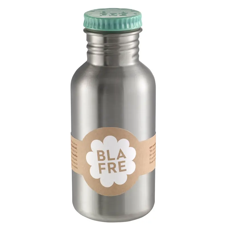 500ml Steel Bottle in Teal by Blafre