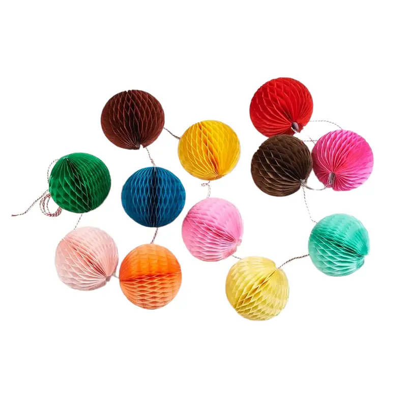 Bunting Ball Garland by Petra Boase