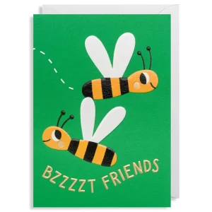 Bzzzzt Friends Greetings Card by Ilse Weisfelt for Lagom Design