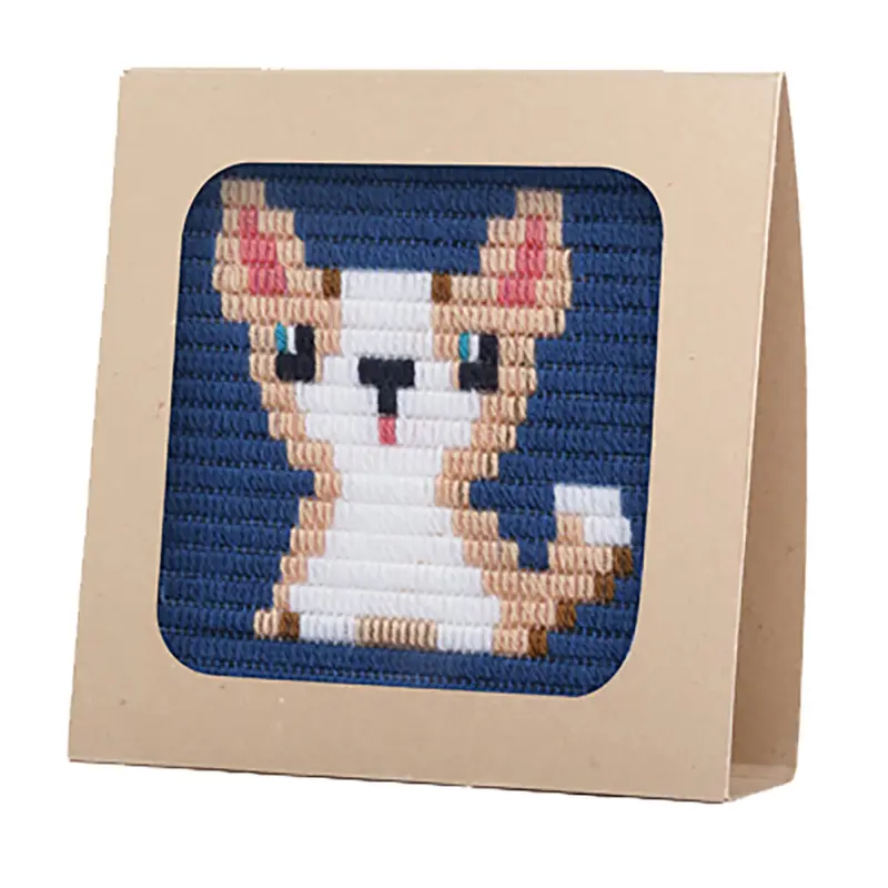 Chihuahua Picture Frame Needlepoint Kit by Sozo