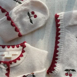 Collette Mittens in Off White by Konges Sljd