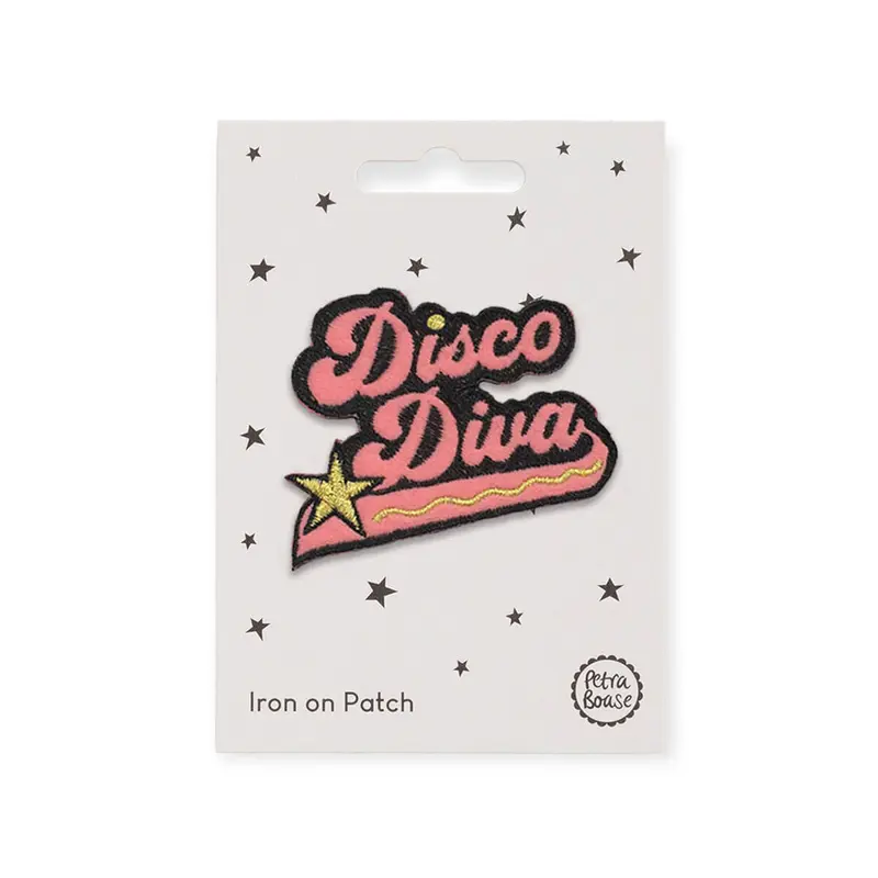 Disco Diva Iron On Patch by Petra Boase