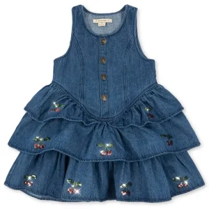 Elba Dress in Denim Blue by Konges Sljd