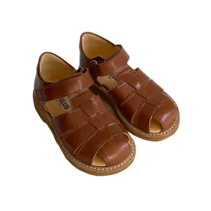 Fisherman Sandals in Cognac (Narrow Fit) by Angulus