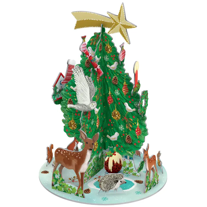 Heart Of The Forest Pop And Slot 3D Advent Calendar by Roger La Borde