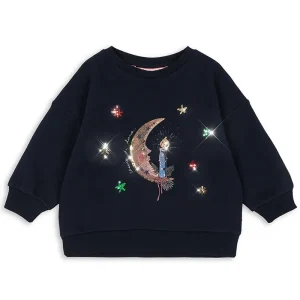 Loupy Lou Sweatshirt in Dark Navy by Konges Sljd
