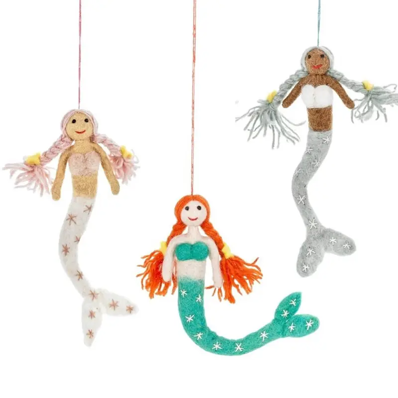 Magical Mermaids Hanging Decorations by Felt So Good