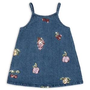 Magot Sequin Strap Dress in Vitamins by Konges Sljd