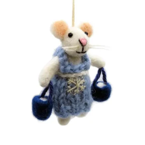 Mini Mouse Maid-A-Milking 12 Days Of Christmas Hanging Christmas Decorations by Amica