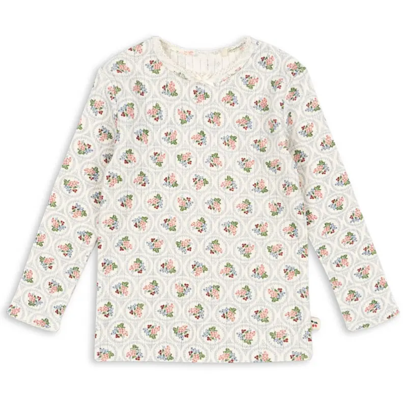 Minnie Long Sleeve Tee in Verona Blues by Konges Sljd