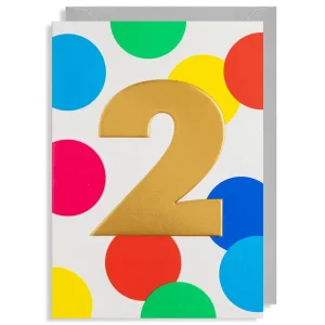 Number Two Greetings Card by Hold for Lagom Design