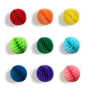 Paper Ball Decoration (10cm) in Various Colours by Petra Boase