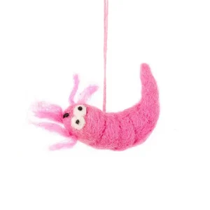 Pascal Prawn Hanging Decoration by Felt So Good