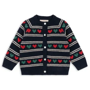 Belou Cardigan in Heart by Konges Sljd