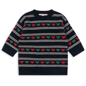 Belou Knit Dress in Heart by Konges Sljd