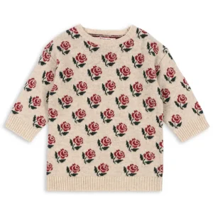 Belou Knit Dress in Rose by Konges Sljd