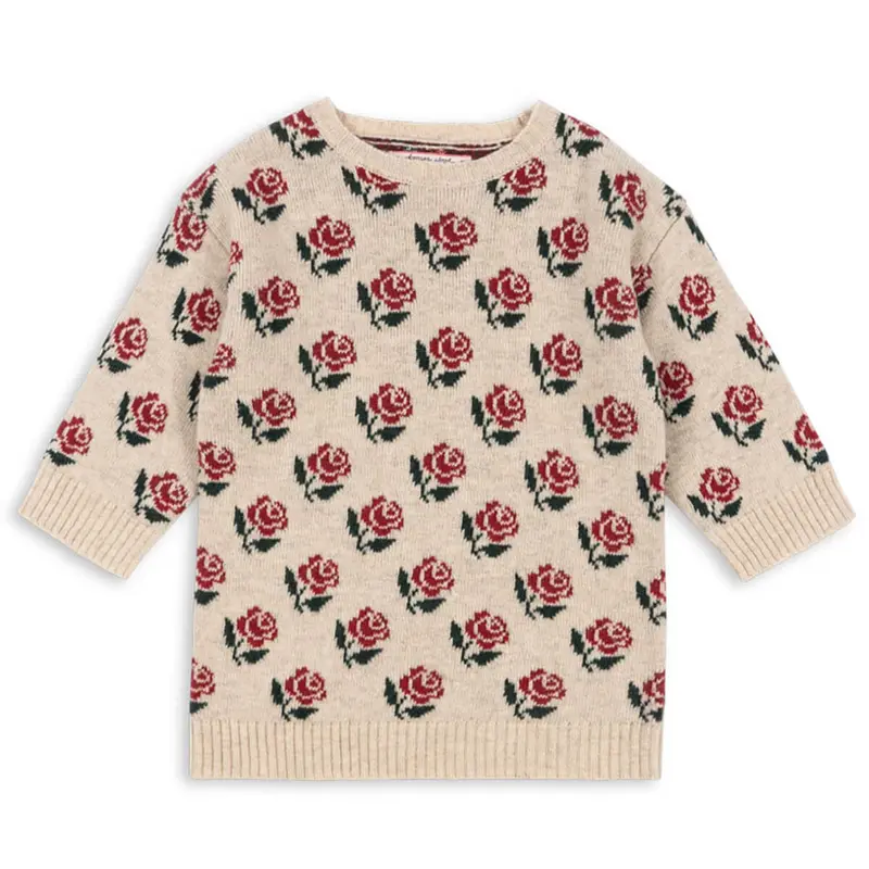 Belou Knit Dress in Rose by Konges Sljd