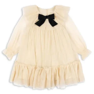 Bow Dress in Parchment by Konges Sljd