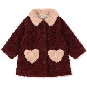 Calin Coat in Cabernet by Konges Sljd