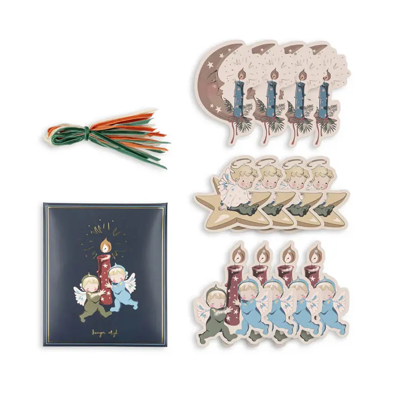 Christmas Gift Tag Set in Lucia / Luna by Konges Sljd