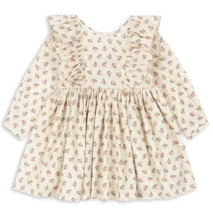 Cianna Bow Dress in Verona Blues by Konges Sljd