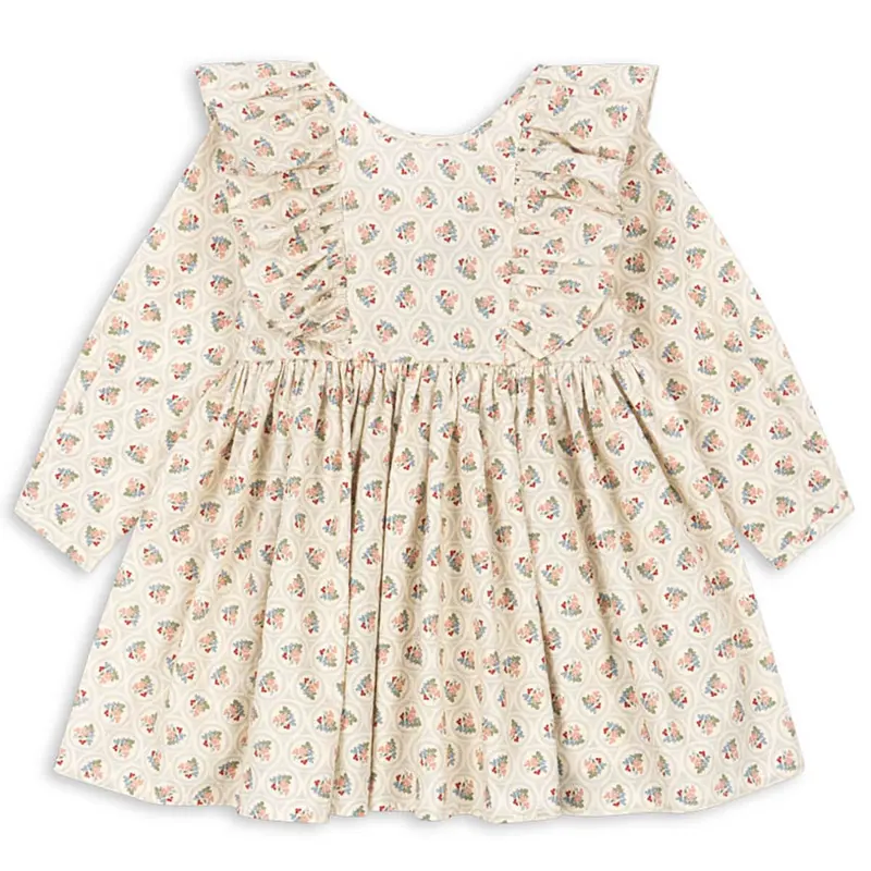 Cianna Bow Dress in Verona Blues by Konges Sljd