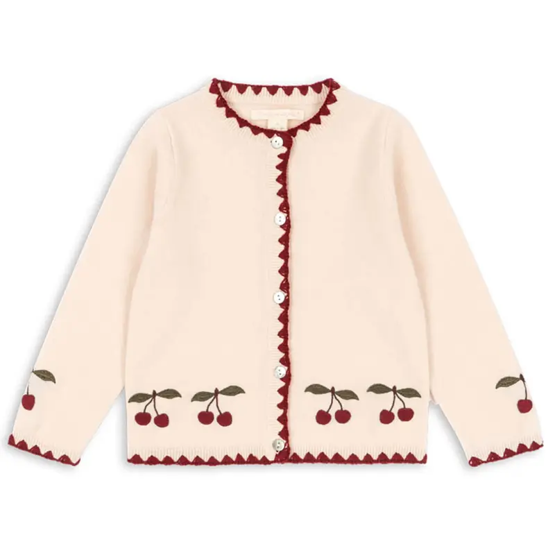 Collette Cardigan in Off White by Konges Sljd