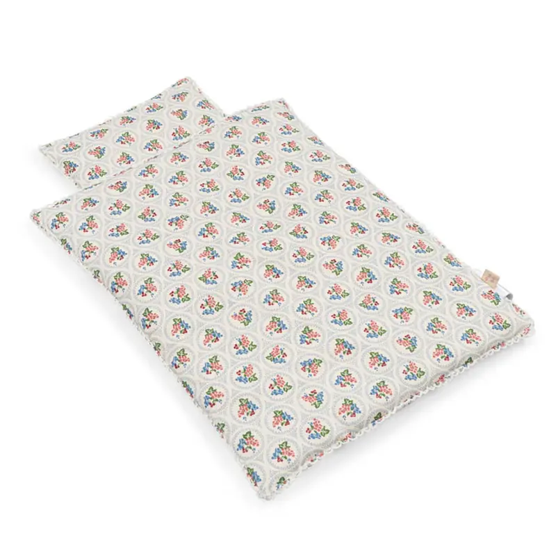 Doll Bedding in Verona Blues by Konges Sljd