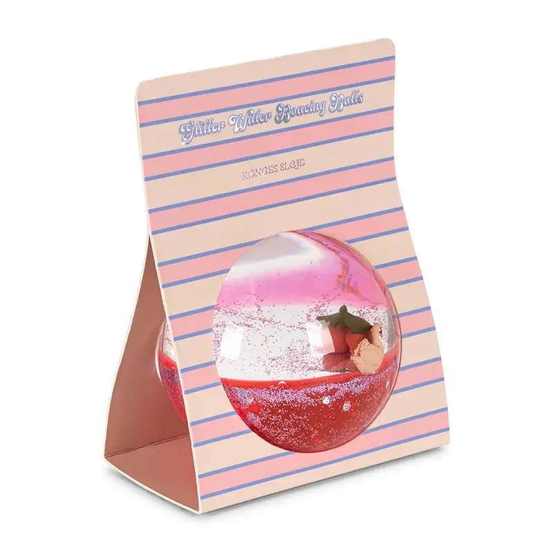 Glitter Water Ball in Cherry by Konges Sljd
