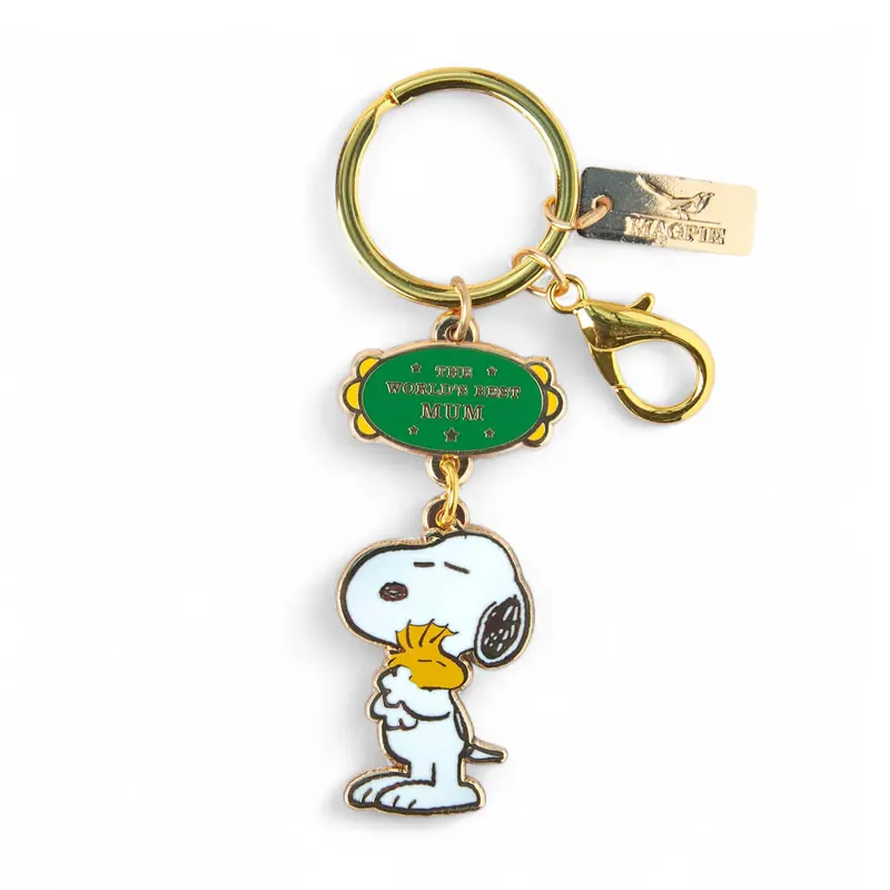 Peanuts The World's Best Mum Keyring by Magpie