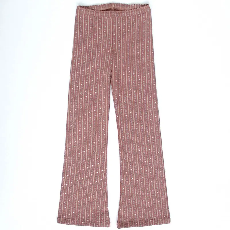 Pima Flare Pant in Wallpaper Lace Floral by Iver & Isla