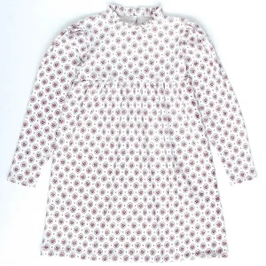 Pima Frill Neck Dress in Cameo by Iver & Isla