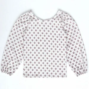 Pima Poet Top in Cameo by Iver & Isla