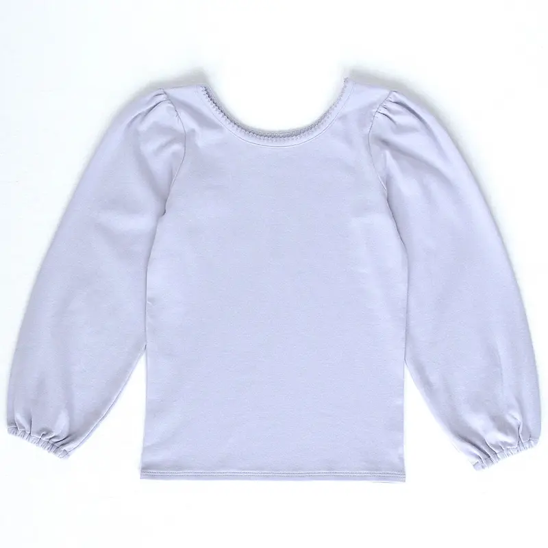 Pima Poet Top in Heather by Iver & Isla