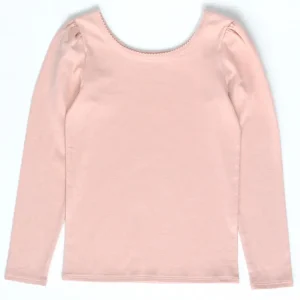 Pima Puff Ballet Top in Blush by Iver & Isla
