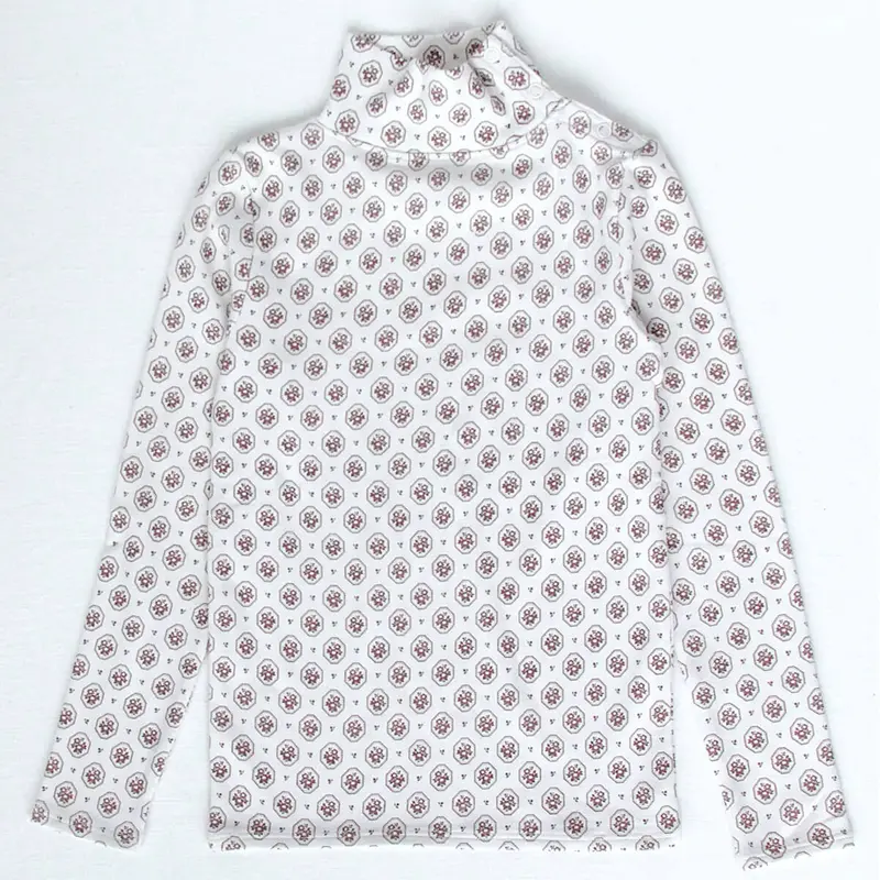 Pima Snap Turtleneck in Cameo by Iver & Isla