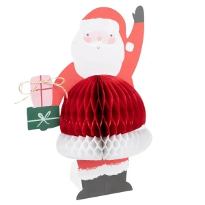 Santa Honeycomb Card by Meri Meri