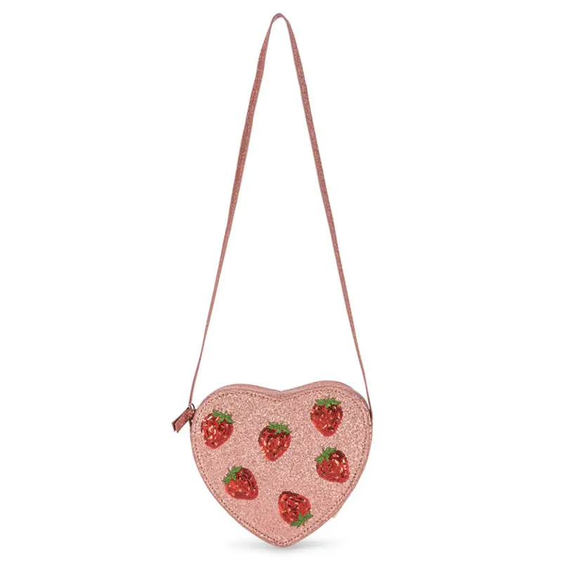 Tut Strawberry Shoulder Bag in Sirocco by Konges Sljd