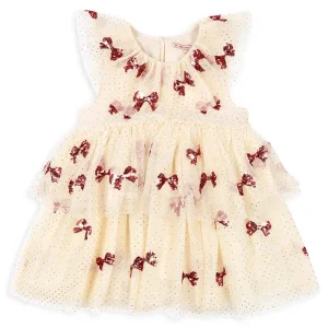 Yvonne Fairy Dress in Bowie Red by Konges Sljd