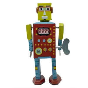 Buzz Bot Wind Up Tin Robot (Limited Edition) by Mr & Mrs Tin